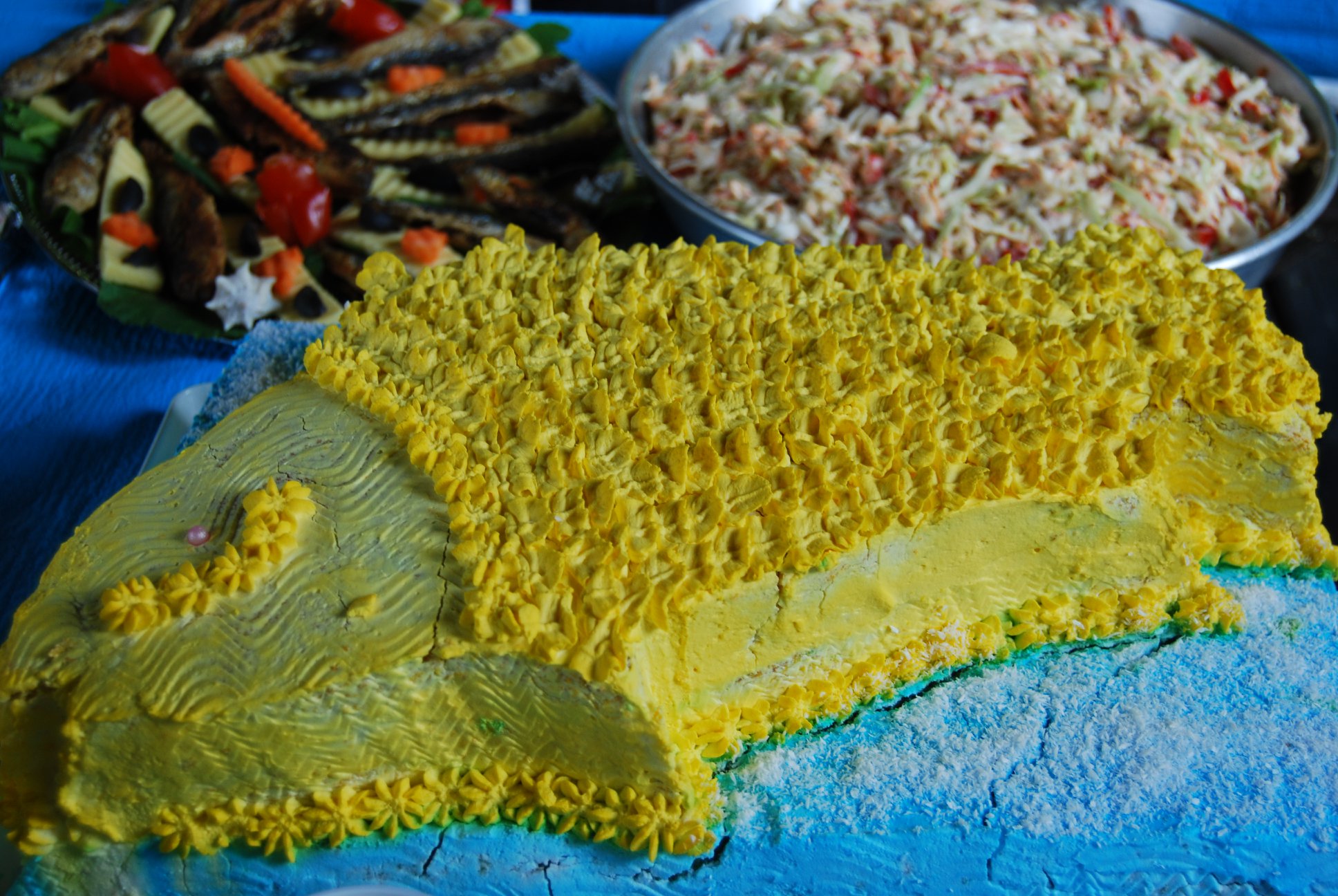 Торта с рибен мотив